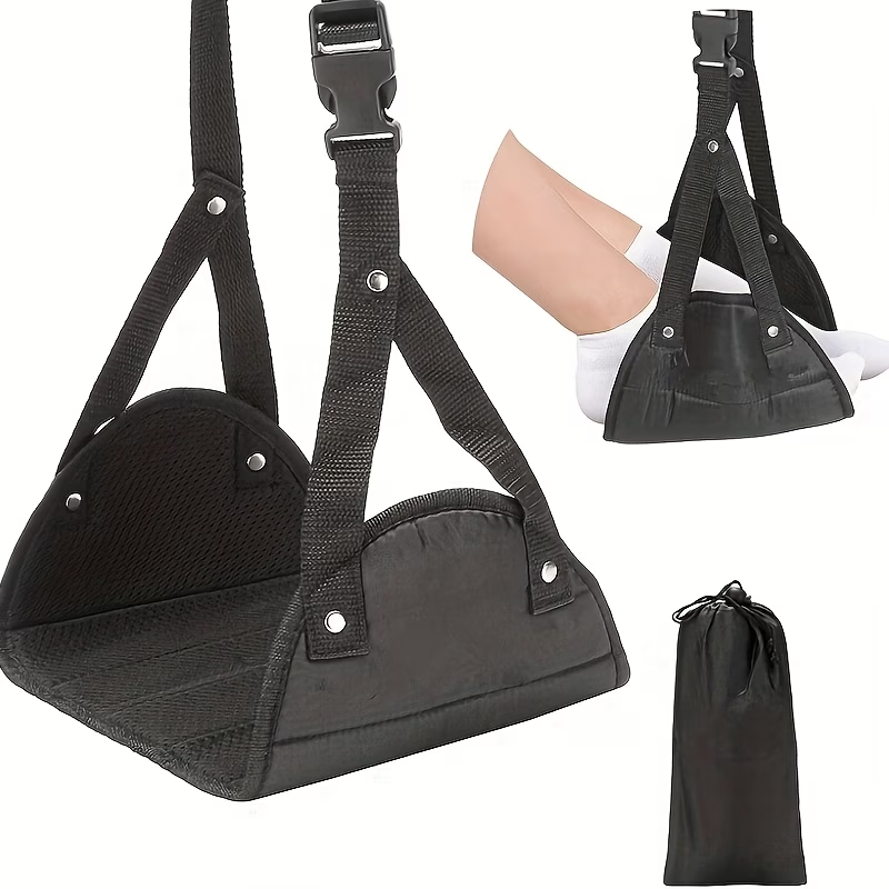 Under Desk Hammock - 1 adet Seyahat Ayak Hamağı -