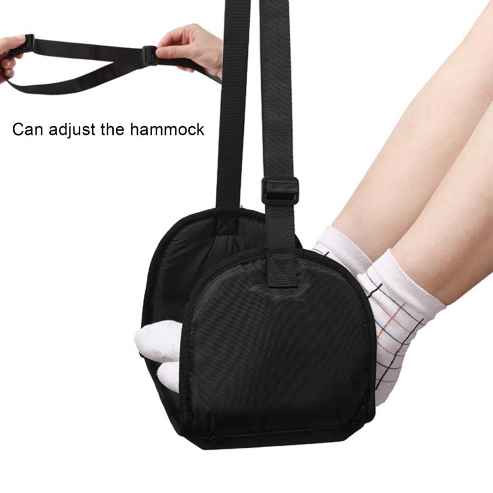 Under Desk Hammock - Uçak Ayak Hamağı, Ayarlanabilir Uzunluklu Platform